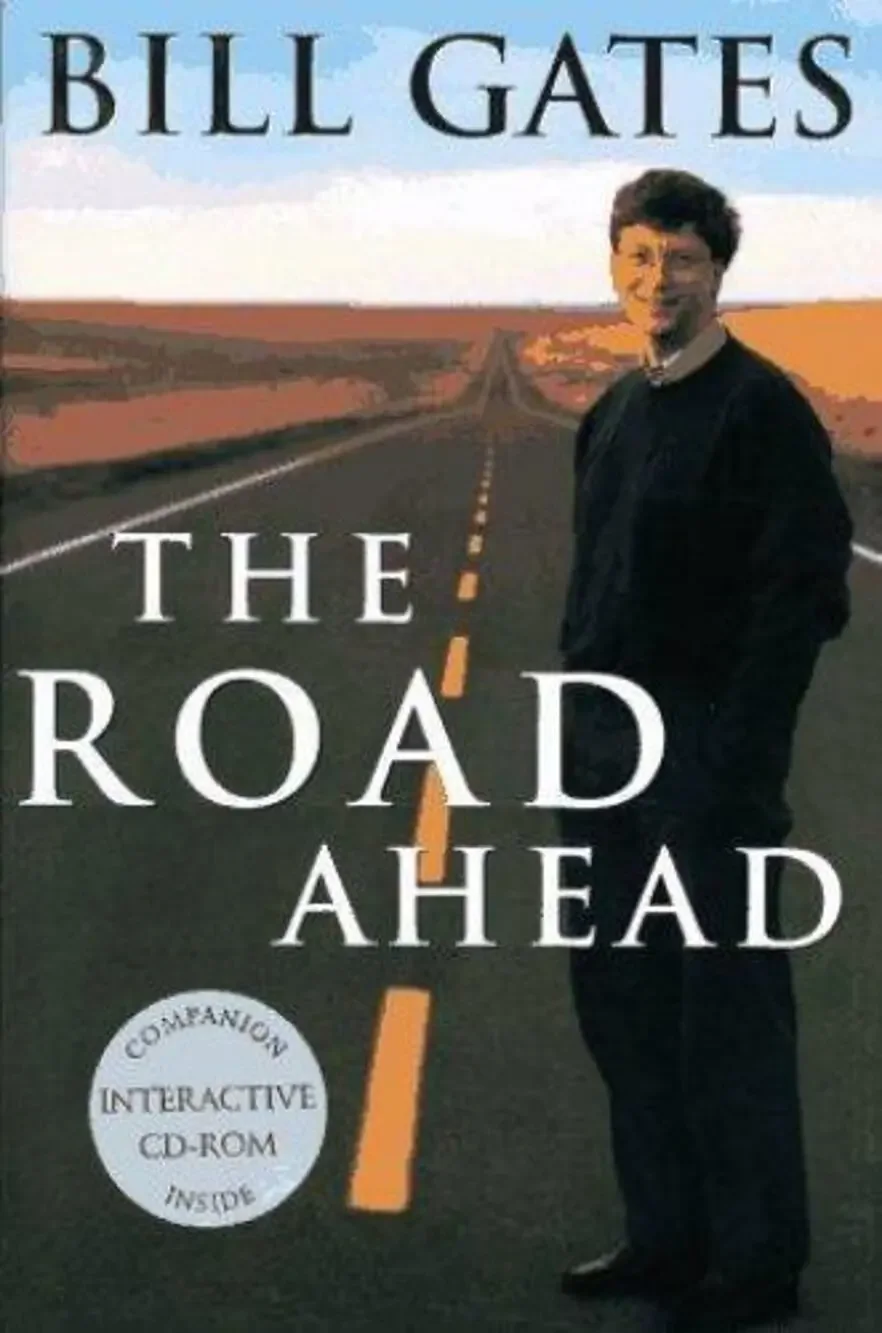 The Road Ahead (Book & CD) - Hardcover By Bill Gates - VERY GOOD